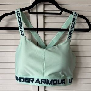 Under Armour Women's Mint Sports Bra - Large